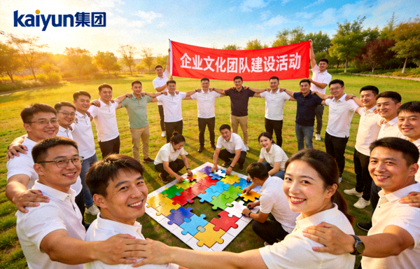 kaiyun集团企业文化团队建设活动 - 员工团结协作场景
